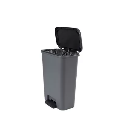Curver® COMPATTA BIN szemetes, 50L, 29,4x49,6x62 cm, fekete/szürke