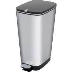 KIS Chic Bin Steel L szemetes, 50L, 44,5x29x60,5 cm,