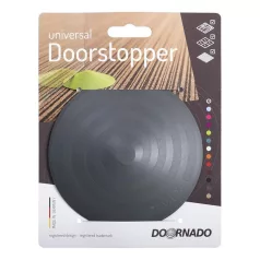 Ajtóütköző DOORSTOPPER, műanyag, szürke