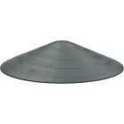 Ajtóütköző DOORSTOPPER, műanyag, szürke