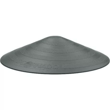 Ajtóütköző DOORSTOPPER, műanyag, szürke