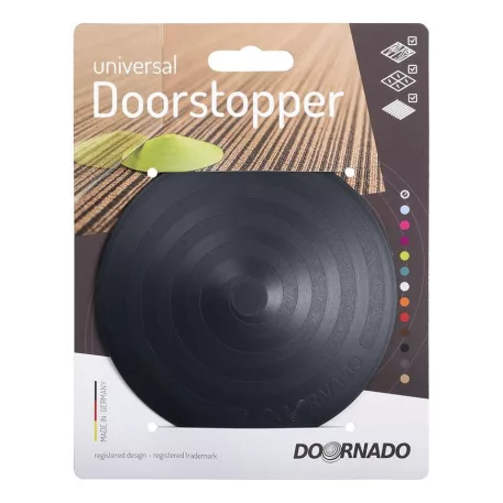 Ajtóütköző DOORSTOPPER,  műanyag , grafit