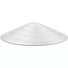 Ajtóütköző DOORSTOPPER, műanyag, fehér
