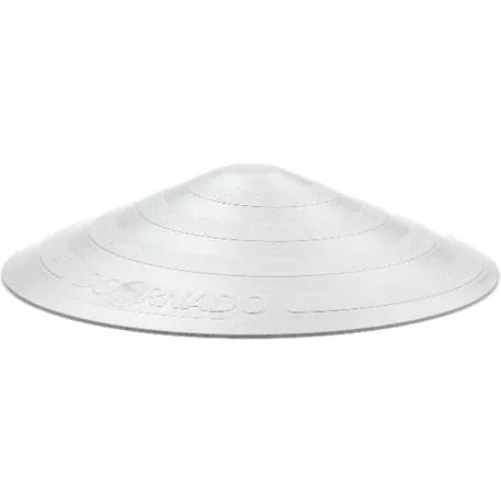 Ajtóütköző DOORSTOPPER, műanyag, fehér