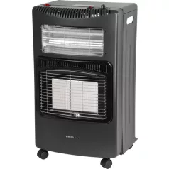   Fűtőtest Strend Pro LQ-HE01F, 4,2 kW, gáz + elektromos, szoba, összecsukható, nyomásszabályozóval és