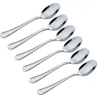 Teáskanál MagicHome, rozsdamentes acél, 6 db