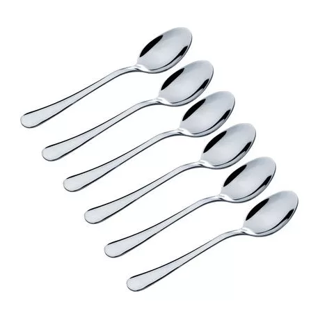 Teáskanál MagicHome, rozsdamentes acél, 6 db
