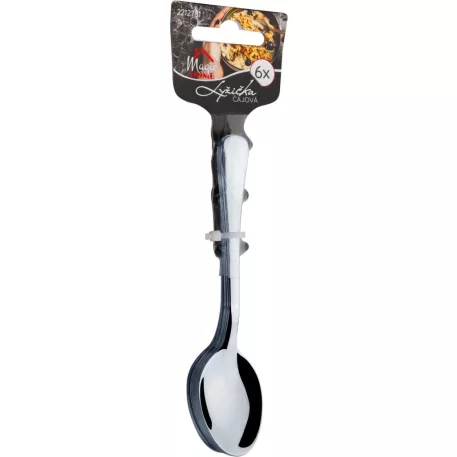 Teáskanál MagicHome, rozsdamentes acél, 6 db