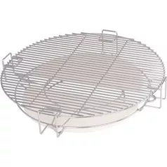   Rács grillhez Strend Pro Kamado Egg 26", állítható, kővel