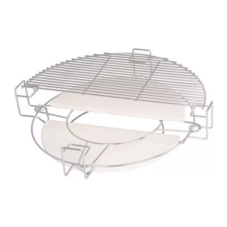 Rács grillhez Strend Pro Kamado Egg 26", állítható, kővel