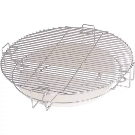 Rács grillhez Strend Pro Kamado Egg 21", állítható, kővel