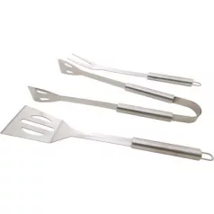   Szerszámkészlet Strend Pro Grill, grillezéshez és sütéshez, rozsdamentes acél, 3 részes
