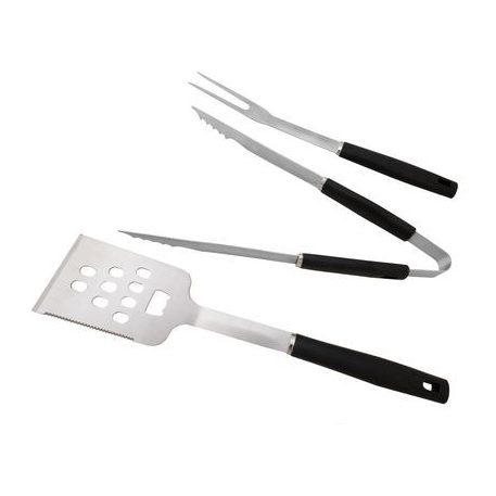 Szerszámkészlet Strend Pro Grill, grillezéshez és sütéshez, rozsdamentes acél, 3 részes