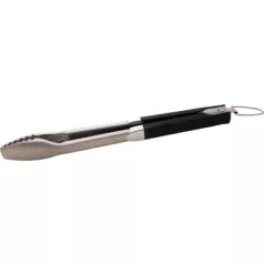   Fogó Strend Pro Grill, grillezéshez, rozsdamentes, gumírozott nyéllel, 45,5 cm