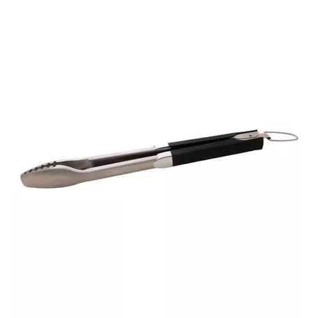 Fogó Strend Pro Grill, grillezéshez, rozsdamentes, gumírozott nyéllel, 45,5 cm
