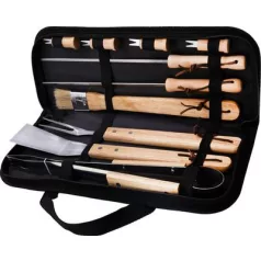   Szerszámkészlet Strend Pro Grill, grillezéshez és sütéshez, 11 részes, táskában