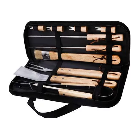 Szerszámkészlet Strend Pro Grill, grillezéshez és sütéshez, 11 részes, táskában