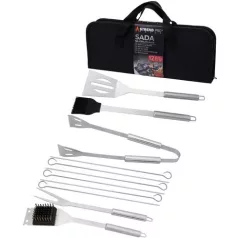   Szerszámkészlet Strend Pro Grill, grillezéshez és sütéshez, 12 részes, táskában