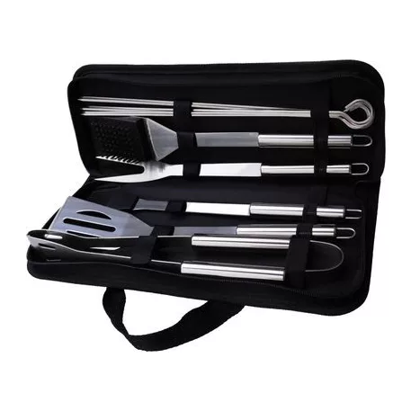 Szerszámkészlet Strend Pro Grill, grillezéshez és sütéshez, 12 részes, táskában