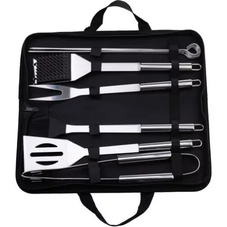 Szerszámkészlet Strend Pro Grill, grillezéshez és sütéshez, 12 részes, táskában