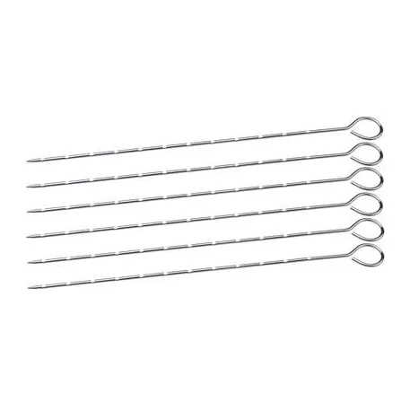 Nyárs készlet MagicHome, grillezéshez és sütéshez, 6 részes, 27,5 cm