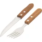 Evőeszköz készlet Strend Pro Grill, steakhez, villa és kés készlet, 12 részes