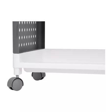 Polc MagicHome Rolly, műanyag, 5 polcos, 49x29x97 cm, kerekeken