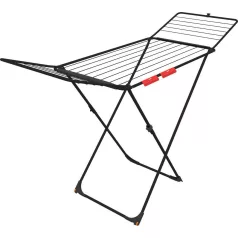   Szárító Vileda Universal, ruhaszárító, fekete, összecsukható, 18 m