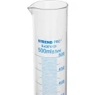 Henger Strend Pro, 500 ml, mérőhenger, üveg