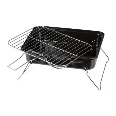 Grill Strend Pro Paolo, BBQ, faszénhez, 37x27x17 cm