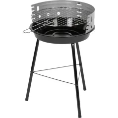 Grill Strend Pro Fabio, BBQ, faszénhez, 38x38x55 cm