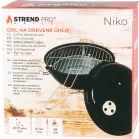 Strend Pro Niko BBQ faszenes grillsütő 37x43 cm