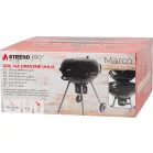 Strend Pro Marco grillsütő, BBQ, faszenes, 58,5x65x85 cm