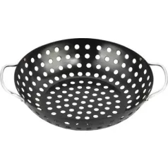 Strend Pro Lyukacsos grillserpenyő. 28x7cm, tál