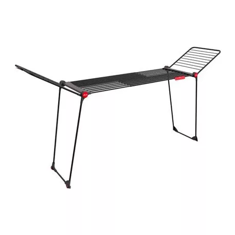 Szárító Vileda Infinity FLEX, ruhaszárító, fekete, összecsukható, 30 m