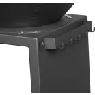 Grill Strend Pro Fiesta, fekete, acél, 75 cm átmérőjű, tűztérrel