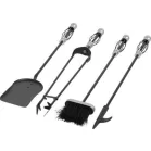 Kandaló Szett, 5 darabos, 66 cm, Nikkelezet