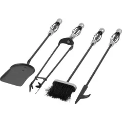 Kandaló Szett, 5 darabos, 66 cm, Nikkelezet