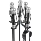 Kandaló Szett, 5 darabos, 66 cm, Nikkelezet