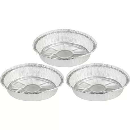 MagicHome alumínium grilltálca, 22,4x4,6 cm, 3 db