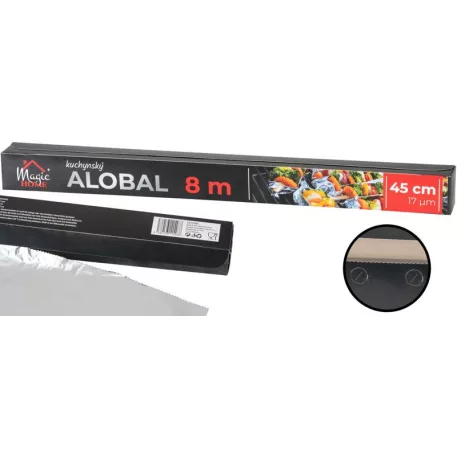 Alufólia MagicHome, 45 cm, H-8 m, 17 µm