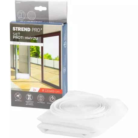 Szúnyogháló 220x65 cm PVC (2 db)