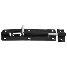 Tolózár Ajtóhoz Fekete 150 mm