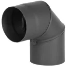Füstcső Könyök, Hs.Ex 90/150 /1,5 mm, Állítható Szög