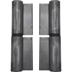 Zsanér T00341, 100 mm, acél, csomag 2 db