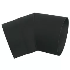 Füstcső Könyök Hs 45/160 /1,5 mm