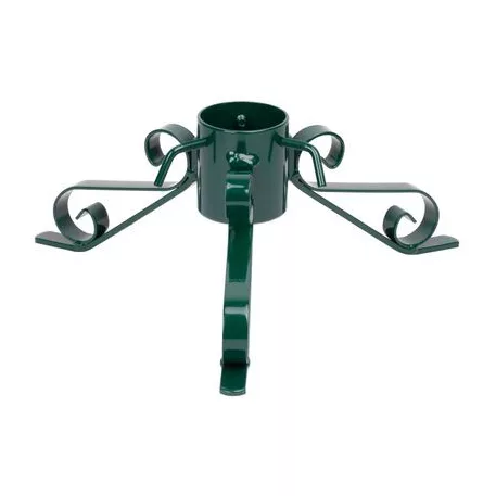 Karácsonyfa talp MagicHome Blackbird, zöld, fém