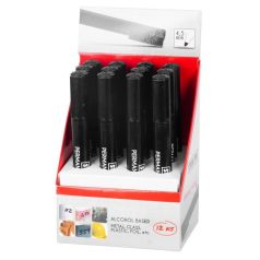 Alkoholos Filc Sp+ Tartós, 12 db, Fekete