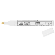 Cimkező Strend Pro Permanent Wm-X3, 1 db, Alu, Fehér