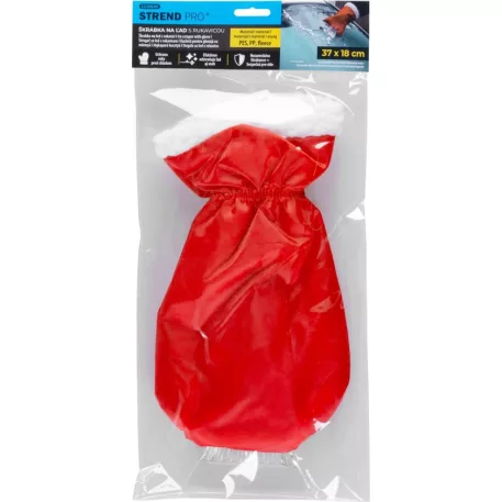 Jégkaparó Strend Pro, szigetelt kesztyűvel, 37x18 cm